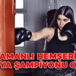 KARAMANLI HEMŞERİMİZ DÜNYA ŞAMPİYONU OLDU